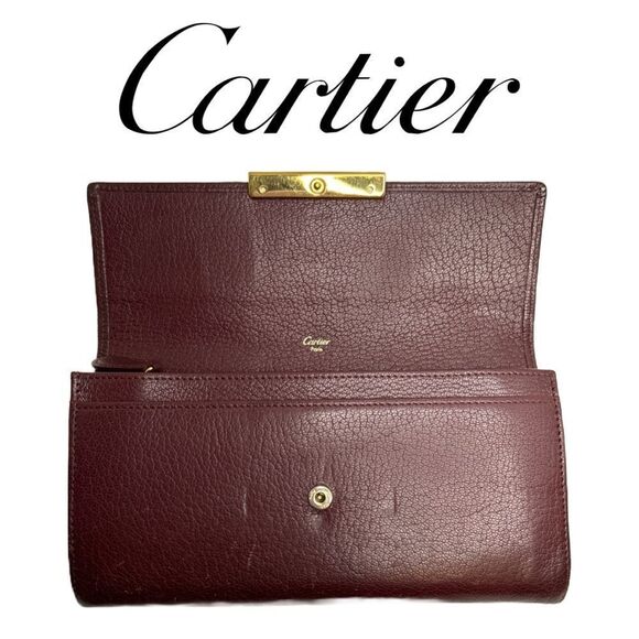 Cartier 💯 Authentic Front Flap Wallet - Picture 3 of 7